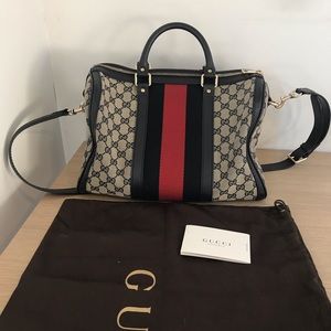 Authentic Gucci vintage Boston bag